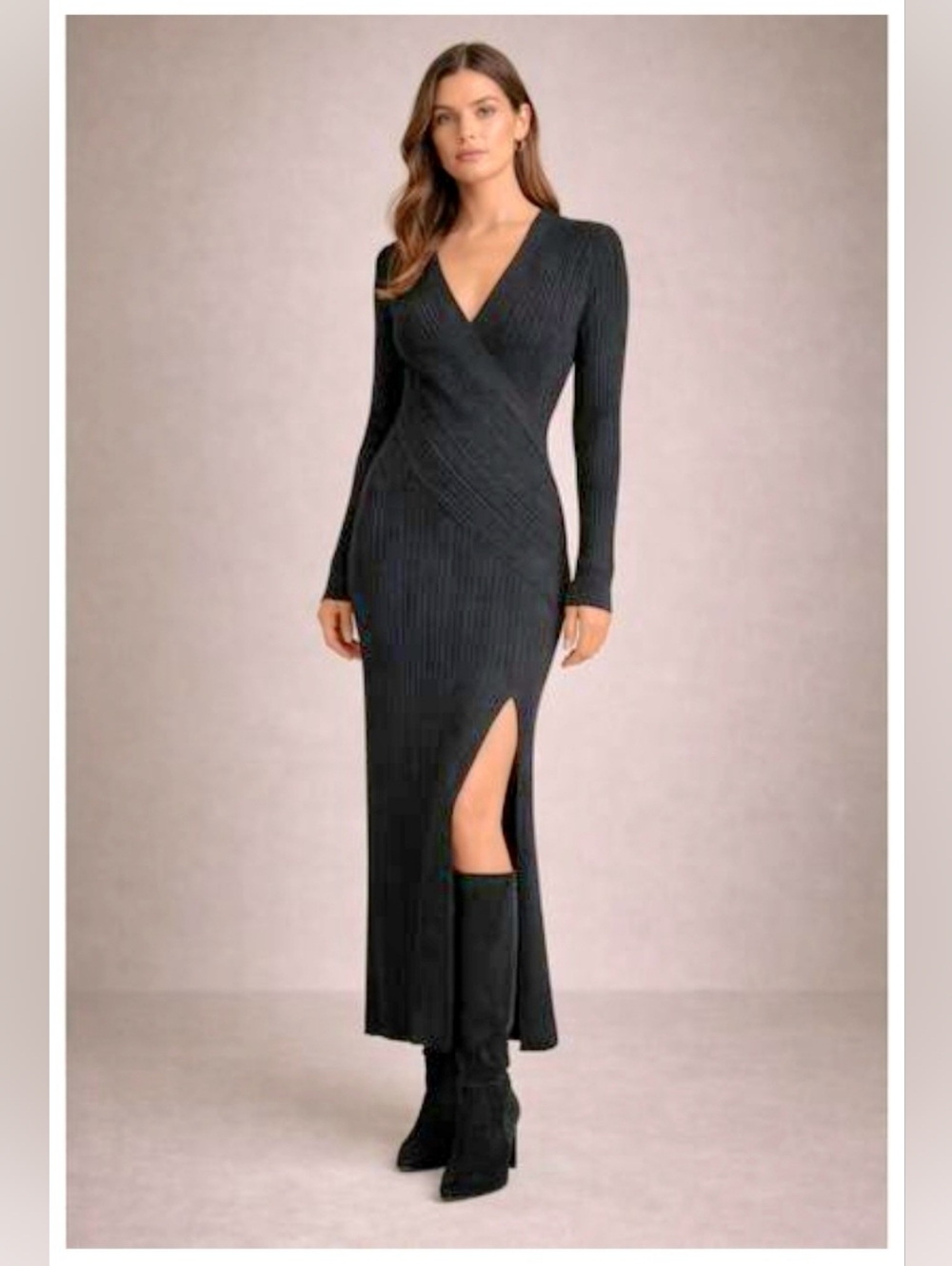 ASTR the Label Midi Knit Body Con Dress. NWT